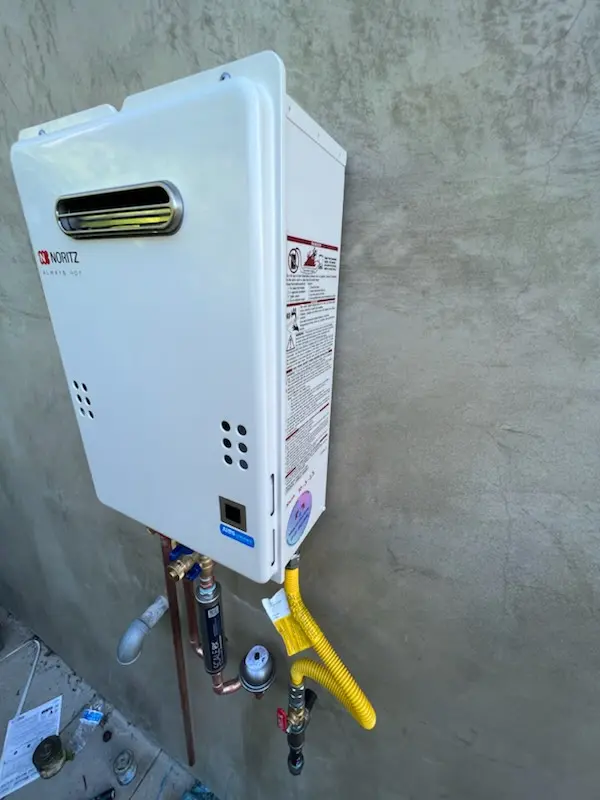 Tankless water heater installation for Fig Garden homes